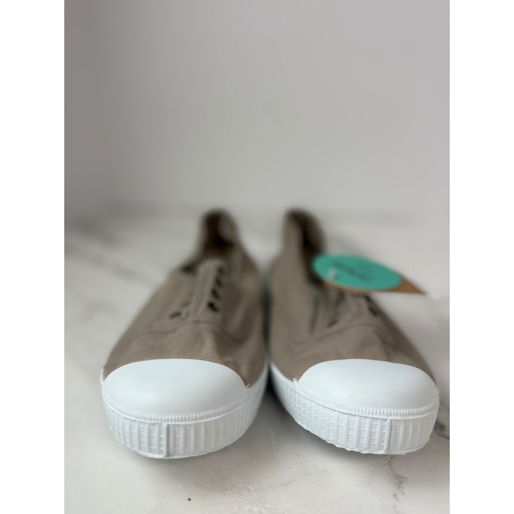 Victoria Recycled Cotton Tennis Sneakers Sz 7 Spain New